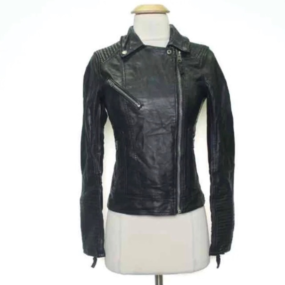 Vegan leather Jacket
